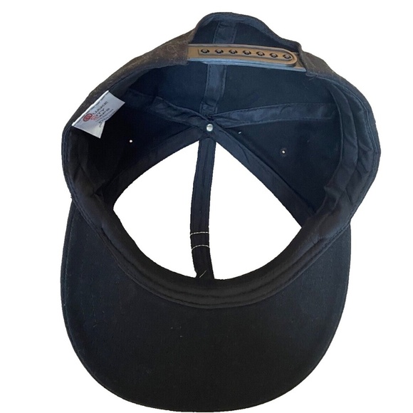 Quake City Caps Herradura Tequila Snapback Baseball Cap; Black - Picture 7 of 7